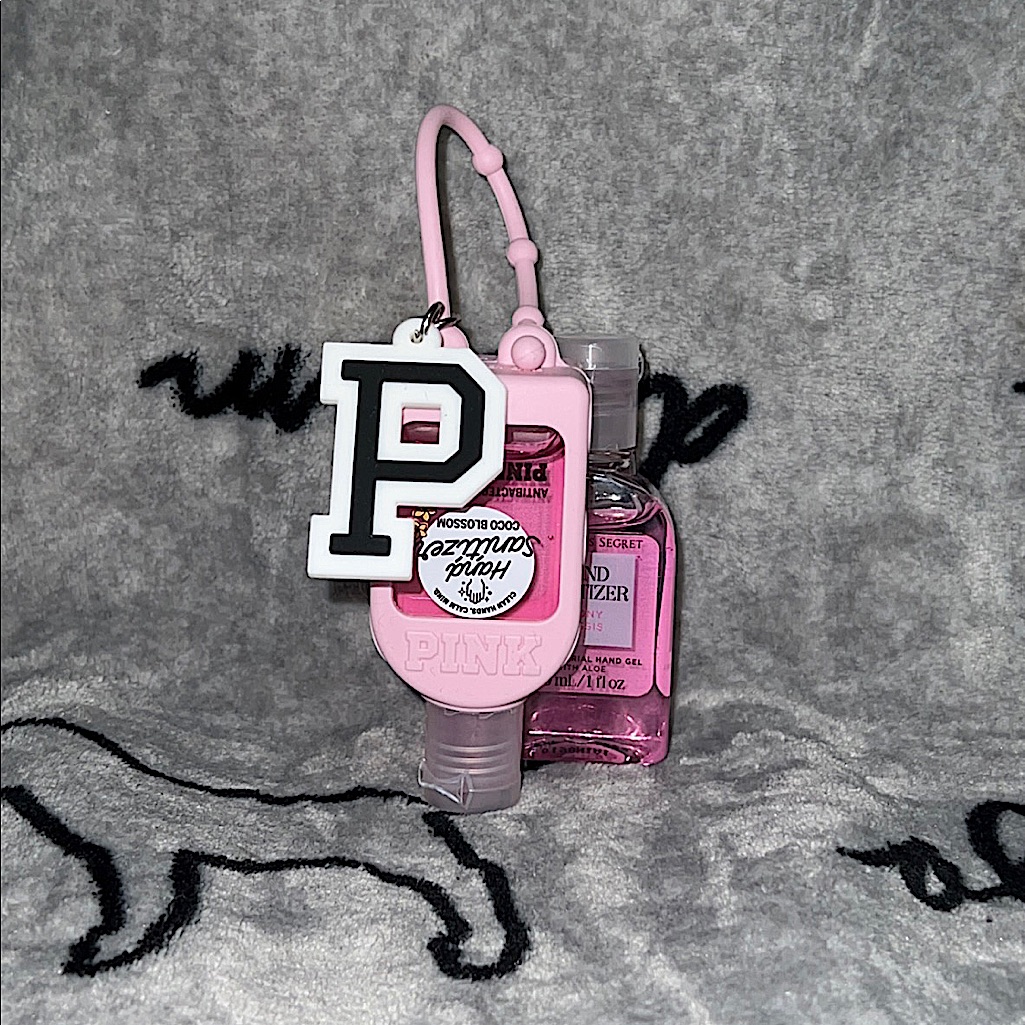 Pink Hand Sanitizer Holder